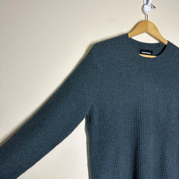 Bonobos Yak Blend Crew Neck Sweater Mens Size M Academia Classic Preppy Soft - Picture 4 of 10